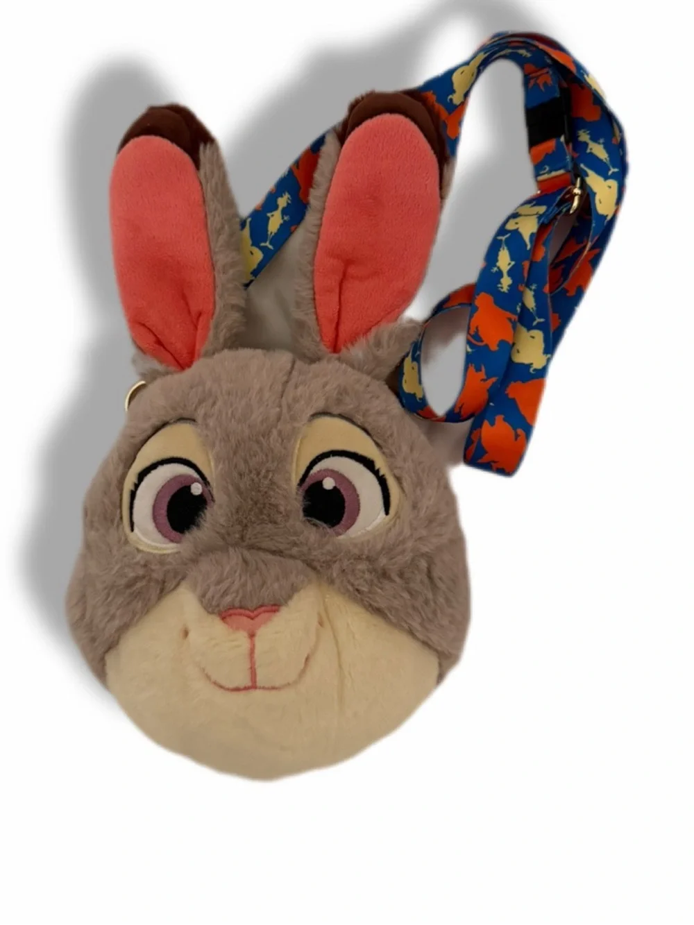 Disney Zootopia Judy Hopps Plush Crossbody Bag Bunny Ears Disney Store - Picture 2 of 8
